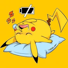 T-shirt Pikachu – Pokémon de parodia