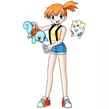 Canotta da Uomo Togepi “Togepi, Squirtle e Misty” – Parodia dei Pokémon