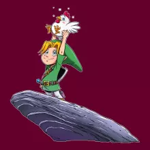 Casquette Link « C'est l'histoire... l'histoire des Cocottes ! » – Parodie Zelda