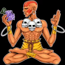 Casquette Dhalsim « Elastic Fighter ! » – Parodie One Piece