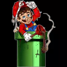 Custodia per smartphone Mario – Parodia dei Super Mario