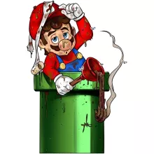 Canotta da Uomo Mario – Parodia dei Super Mario