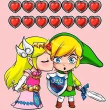Body de bebé (Chica) “Eternal Love” – Parodia de Zelda