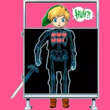Link Linne för Flickor barnens – Parodi Zelda
