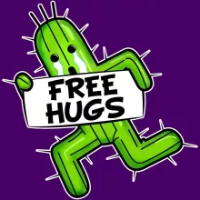 Casquette Pampa « Free Hugs » – Parodie Final Fantasy VII