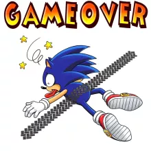 Body baby Ärmlös – Parodi Sonic