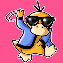 Canotta per bambine e ragazze Psyduck – Parodia dei Pokémon