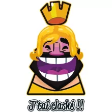 totebag Le Roi « J'tai Clashé !! » – Parodie Clash Royale