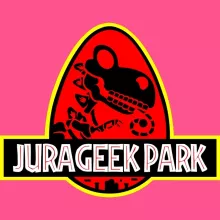 Camisola de alças crianças raparigas “Yoshi e Parque Jurássico” – Yoshi de parodia