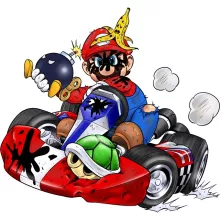 Tazza Mario – Parodia dei Mario Kart