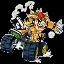 Funda para Smartphone Bowser – Parodia de Mario Kart