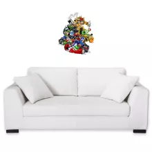 Adhesivos murales Parodias de videojuegos