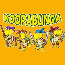 Cappello Bambino e Bambina Donatello “Donatello, Leonardo, Raphael, Michelangelo e Koopa Troopa” – Parodia dei Super Mario