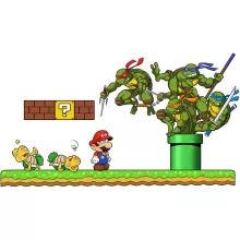 Mug Donatello « La Revanche des Tortues ! » – Parodie Super Mario
