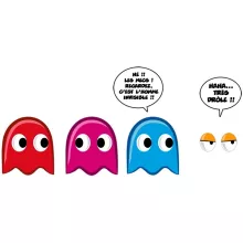 Body bébé « Le Fant - Homme invisible ! » – Parodie Pacman