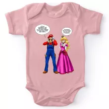 Body bébé manches courtes (Filles) Parodies Jeux Vidéo