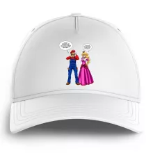 Casquette Enfant « Le plombier et la blonde pulpeuse... » – Parodie Super Mario
