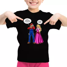 T-shirts Enfants Filles Parodies Jeux Vidéo
