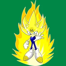 Super Sonic X Son Goku 3 Kinderen Zomerpetten – Dragon Ball Z parodie