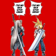 Casquette Clad Strife Vs Sephiroth « Final Fantazizi Remake ! » – Parodie Final Fantasy VII