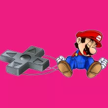 Damen T-shirt Tank top – Parodie auf Super Mario