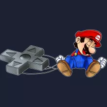 Felpa con cappuccio – Parodia dei Super Mario