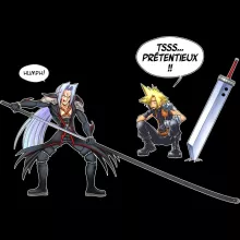 Pull Clad « Mégalo-lame ! (Edition Limitée) » – Parodie Final Fantasy VII