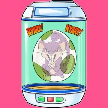 Rattata Kinderen Meisjes Tank Top – Pokémon parodie
