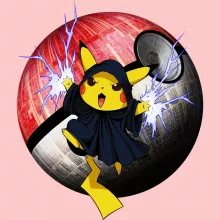 Body de bebé (Chica) Palpatine “Palpatine y Pikachu” – Parodia de Pokémon