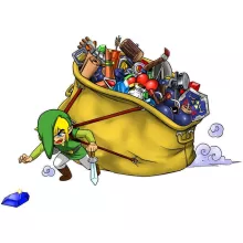 Caneca Link – Zelda de parodia