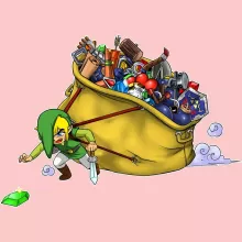 Fatinho para bebé (menina) Link – Zelda de parodia