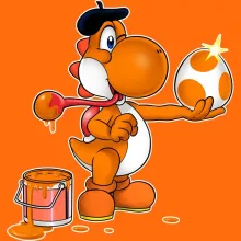 Schwarzer Yoshi Kinder Kappe – Parodie auf Yoshi