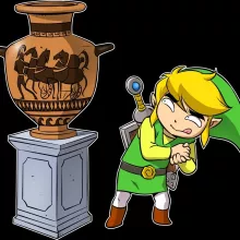 Link Phone Case – Zelda parody