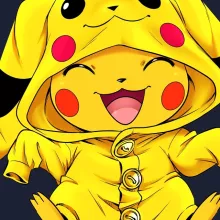 Pikachu Hoodie “The Ultimate Cosplayer” – Pokémon parody