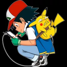 Pikachu Kids Hoodie – Pokémon parody