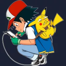 Pikachu Kapuzenpullover – Parodie auf Pokémon