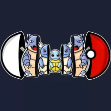 Schiggy Kapuzenpullover “Schiggy, Schillok Turtok” – Parodie auf Pokémon