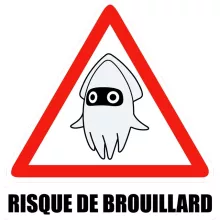 T-shirt Enfant Poulba « Risque de Brouillard ! » – Parodie Mario Kart