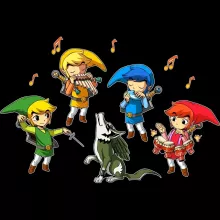 T-shirts para bebés Link – Zelda de parodia