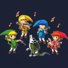 Camisola com capuz Link – Zelda de parodia