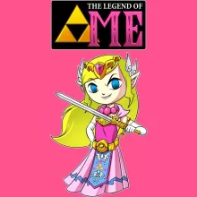 Princess Zelda Girls Kids Tank Top – Zelda parody