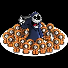 Camisolas para crianças Kenny – South Park de parodia