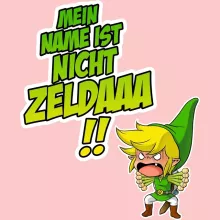Link Baby Strampler (Mädchen) – Parodie auf Zelda