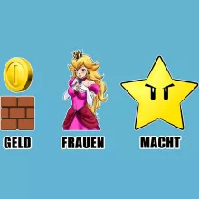 Mario Baby Strampler – Parodie auf Super Mario