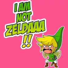 Link Linne för Flickor barnens – Parodi Zelda