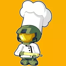 Master Chief Barnens keps – Parodi Halo