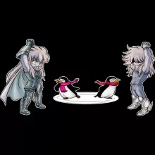 Cygnus Hyoga Kappe “Cygnus Hyoga and Aquarius Camus” – Parodie auf Saint Seiya