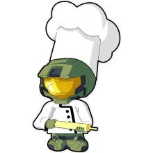 Master Chief T-Shirt – Halo parody