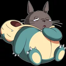 Pull Ronflex « L'ultime dormeur ! » – Parodie Pokémon