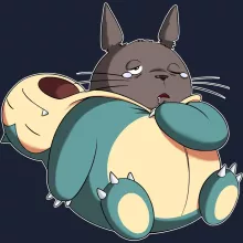 Snorlax Hoodie “The ultimate sleeper!” – Pokémon parody